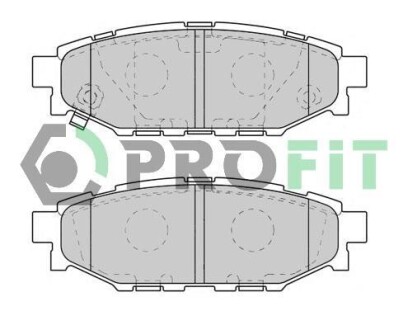 Колодки гальмівні дискові PROFIT 5000-1947