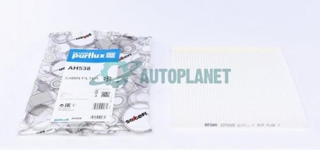 Фільтр салону Hyundai Accent/Solaris 1.4/1.6 10-/Kia Rio III 11- Purflux AH538 (фото 1)