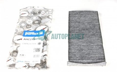 Фильтр салона Citroen C5/C6/Peugeot 407 04- (угольный) Purflux AHC213 (фото 1)