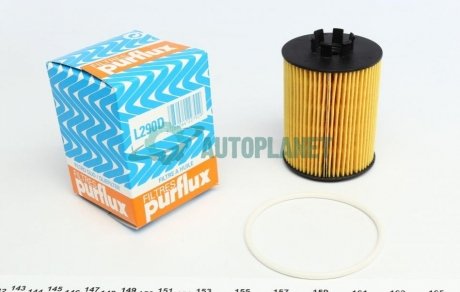 Фільтр масляний Opel Combo 1.4 16V 05- (h=88mm) Purflux L290D (фото 1)