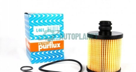 Фільтр масляний Fiat Doblo 1.6/2.0D 10- Purflux L461 (фото 1)