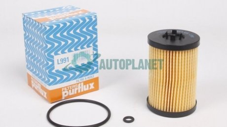 Фільтр масляний Golf VII/Passat/Octavia 1.6/2.0 TDI 13- Purflux L991