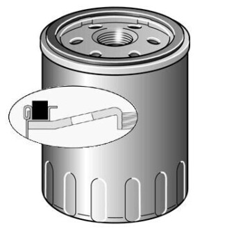 Фiльтр масляний Purflux LS1085
