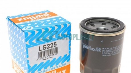 Фільтр масляний Hyundai Accent/Gets 1.1-1.6 02- (h=89mm) Purflux LS225 (фото 1)