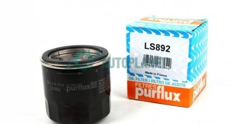 Фільтр масляний Mazda 1.6/2.0 87- (h=65mm) Purflux LS892