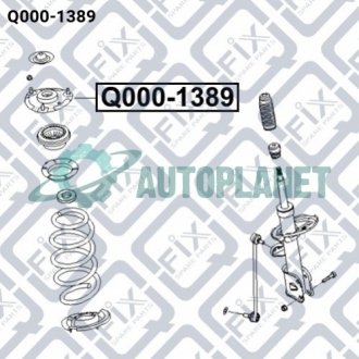 Опора переднього амортизатора Q-fix Q000-1389