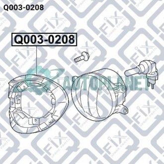 Пильовик рульової рейки Q-fix Q0030208