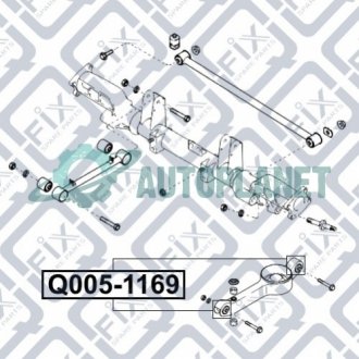 Сайлентблок заднего рычага Q-fix Q0051169