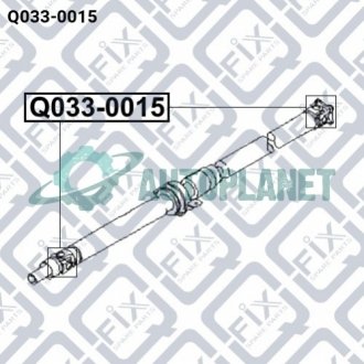Крестовина карданного вала Q-fix Q0330015