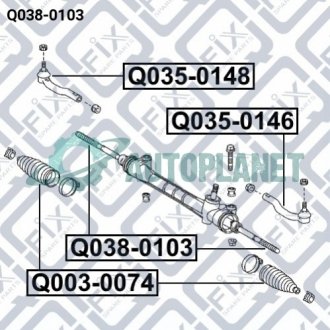 Рульова тяга Q-fix Q0380103