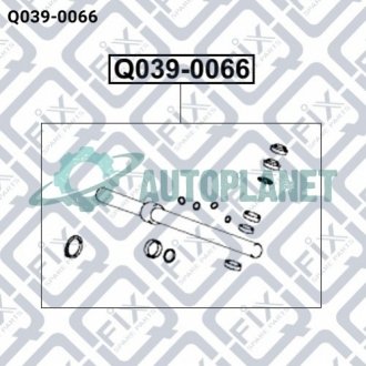 Ремкомплект рульової рейки Q-fix Q039-0066