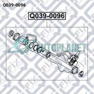 Ремкомплект рулевой рейки Q-fix Q0390096