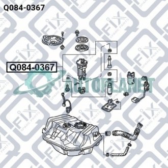 Фільтр паливний Q-fix Q0840367