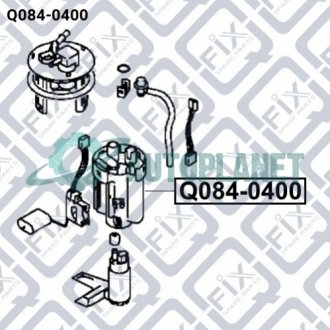Паливний фільтр Q-fix Q084-0400