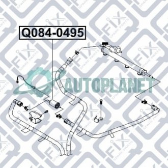 Фільтр паливний Q-fix Q084-0495