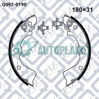 Колодки гальмівні барабанні Q-fix Q0920190