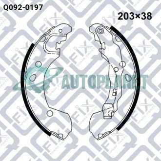 Колодки гальмівні барабанні Q-fix Q0920197