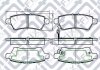 Колодки гальмівні дискові (задні) Q-fix Q093-0027 (фото 1)