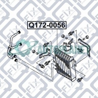 Радіатор акпп Q-fix Q1720056