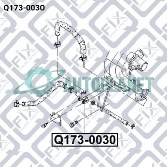 Клапан системы охлаждения Q-fix Q1730030