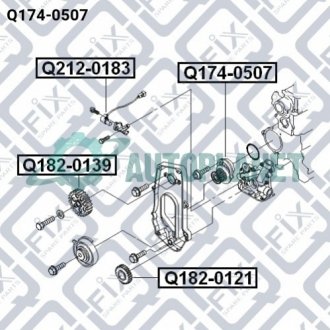 Насос водяний Q-fix Q1740507