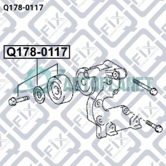 Ролик натяжний Q-fix Q178-0117