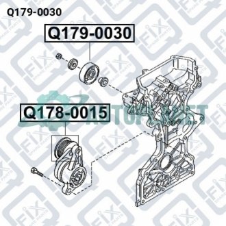 Ролик обвідний Q-fix Q179-0030