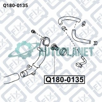 ТЕРМОСТАТ Q-fix Q180-0135 (фото 1)