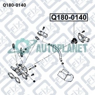 ТЕРМОСТАТ Q-fix Q180-0140 (фото 1)