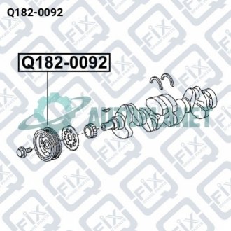 Шків колінчатого валу Q-fix Q1820092