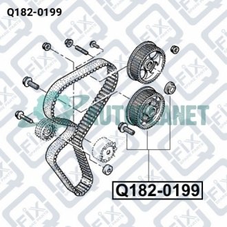 Шків регулятора фази газорозподілу Q-fix Q1820199 (фото 1)