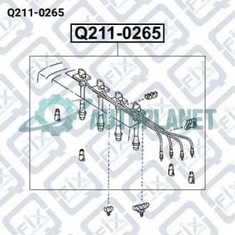 Дроти свічкові (комплект) Q-fix Q211-0265