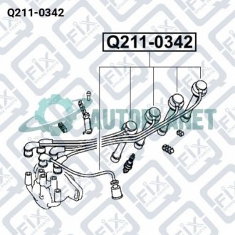 Дроти свічкові (комплект) Q-fix Q211-0342