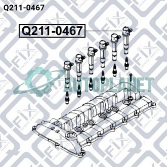 Котушка запалювання Q-fix Q2110467