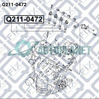 Катушка зажигания Q-fix Q2110472
