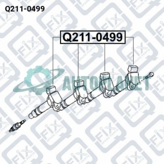 Котушка запалювання Q-fix Q211-0499