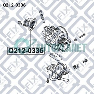 Датчик положення дросельної заслінки Q-fix Q212-0336 (фото 1)