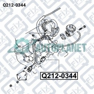 Корректор нагнетающего воздуха egr Q-fix Q2120344