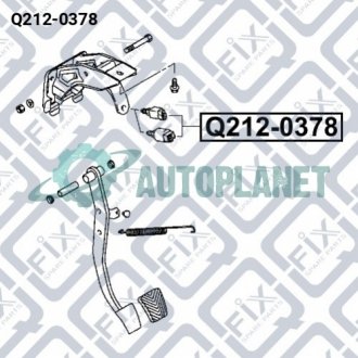 Датчик стоп сигналу Q-fix Q212-0378 (фото 1)