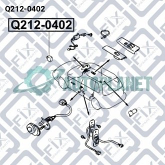 РЕЛЕ СВЕТА Q-fix Q212-0402 (фото 1)