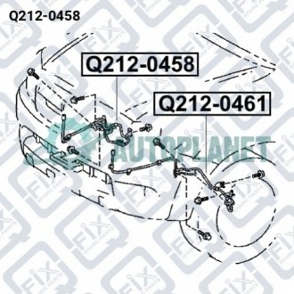 ДАТЧИК ABS ПЕРЕДНИЙ ПРАВЫЙ Q-fix Q212-0458