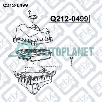 ДАТЧИК РАСХОДА ВОЗДУХА Q-fix Q212-0499