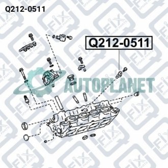 ДАТЧИК ПОЛОЖЕНИЯ РАСПРЕДВАЛА Q-fix Q212-0511 (фото 1)