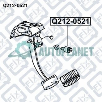 ДАТЧИК СТОП СИГНАЛА Q-fix Q212-0521 (фото 1)