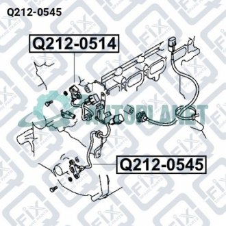 ДАТЧИК ПОЛОЖЕНИЯ КОЛЕНВАЛА Q-fix Q212-0545 (фото 1)