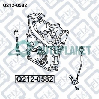ДАТЧИК ПОЛОЖЕНИЯ КОЛЕНВАЛА Q-fix Q212-0582 (фото 1)