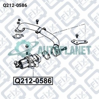 КЛАПАН ВАКУУМНЫЙ EGR Q-fix Q212-0586