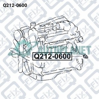 ДАТЧИК ДАВЛЕНИЯ МАСЛА Q-fix Q212-0600