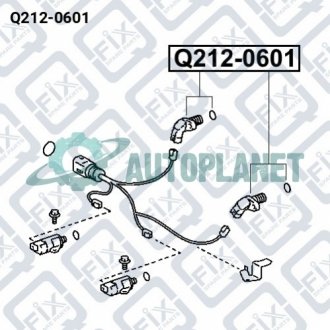 ДАТЧИК СКОРОСТИ Q-fix Q212-0601 (фото 1)