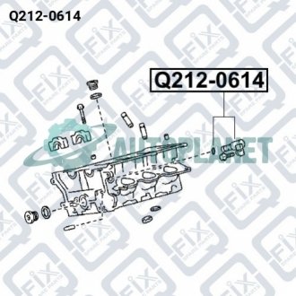 КЛАПАН VVT-I (ИЗМЕНЕНИЯ ФАЗ ГРМ) Q-fix Q212-0614 (фото 1)